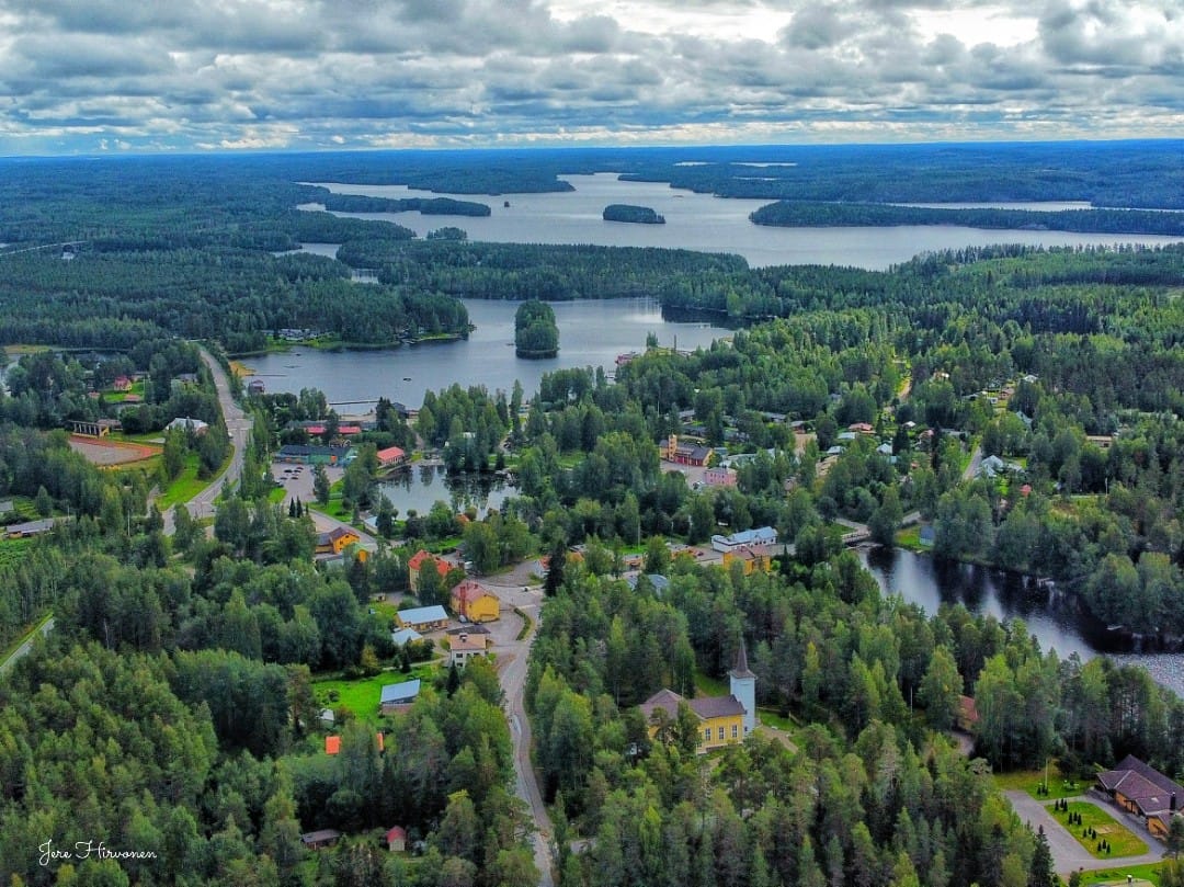 Savonranta luchtfoto